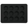 FORMA TYTANOWA DO MUFFINEK BERLINGER HAUS BH-7876 MATTE BLACK